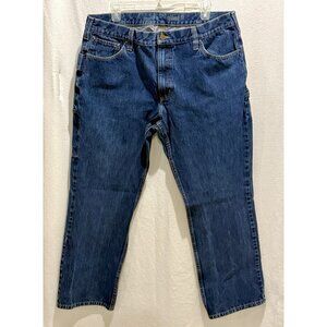 Carhartt Men's Relaxed Fit Sz 38x30 Rugged Flex Utility Five Pocket Jean 103889